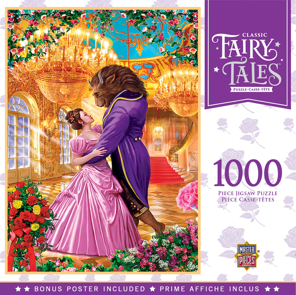 Classic Fairy Tales - Beauty & the Beast 1000pc Puzzle