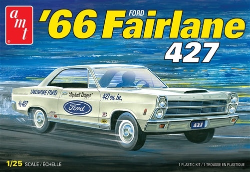 AMT AMT1263 1966 Ford Fairlane 427 1/25 Plastic Model Kit NIB