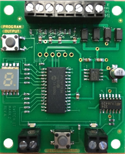 NCE 5240154 HO Switch-It MK2 Controls 2 Tortoise Switch Machines (Jumperless Programming, On-Board Display) NIB