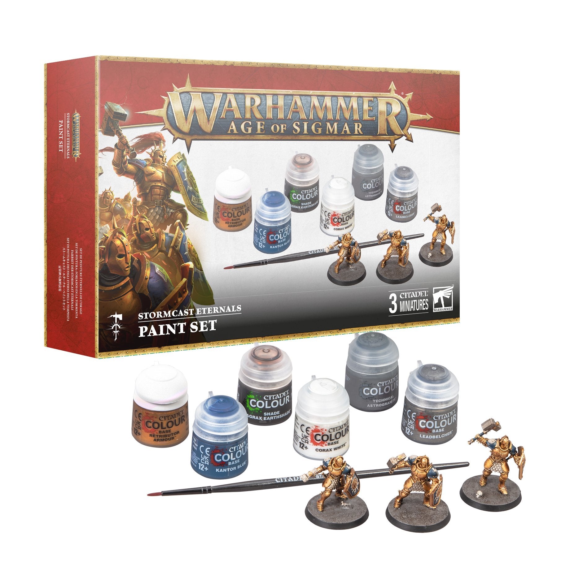 Warhammer Age of Sigmar: Stormcast & Paint Set