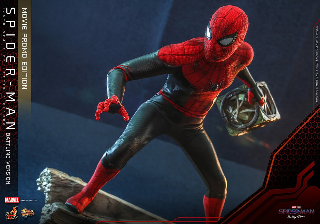 Hot Toys - Spider-Man No Way Home Battling Version 1/6 Scale Figure