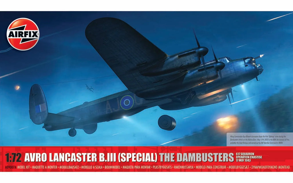 Airfix Avro Lancaster BII (Special) The Dambuster 1:72 Plastic Model Kit