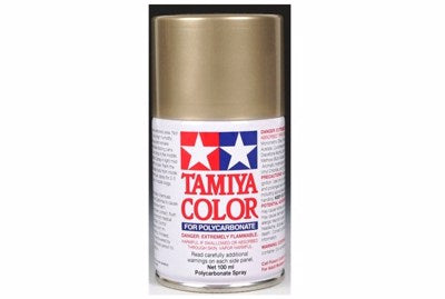 Tamiya Color For Polycarbonate PS-52 Champagne Gold Anodized Aluminum Spray 100mL