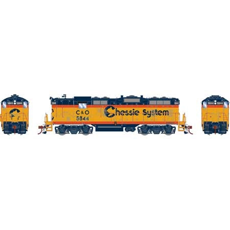 Athearn Genesis ATHG82308 HO GP7 w/DCC & Sound Chesapeake & Ohio C&O Chessie System #5844 NIB RTR