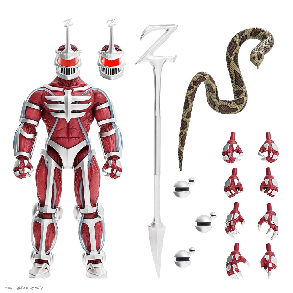 Super7 Mighty Morphin Power Rangers Ultimates Lord Zedd Figure