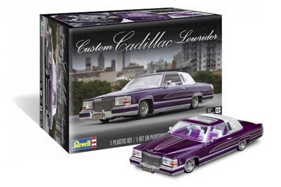 Revell Custom Cadillac Lowrider 1:25 Scale Plastic Model Kit
