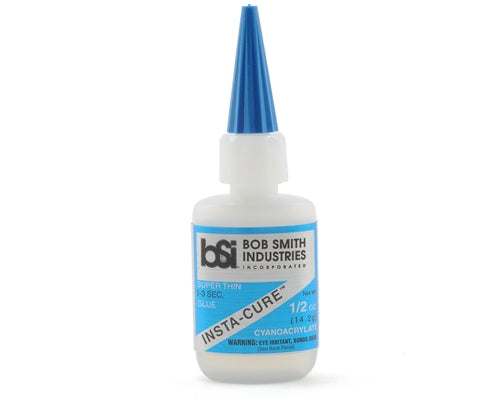 Bob Smith Industries BSI-101 Insta-Cure Super Thin Cyanoacrylate CA Glue 1/2 oz (14.2 g) NIB