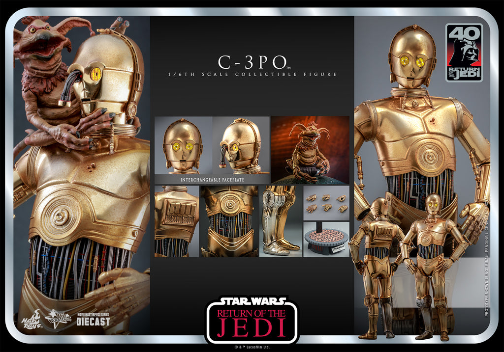 Hot Toys Star Wars EPVI C-3PO 1:6 Scale Figure