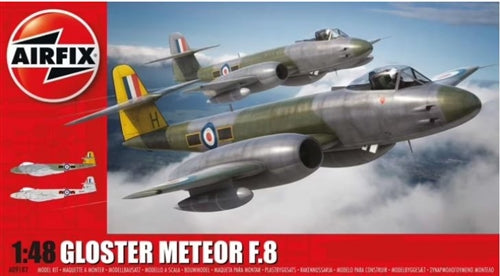 Airfix A09182 Gloster meteor F.8 1/48 Scale Plastic Model Kit NIB