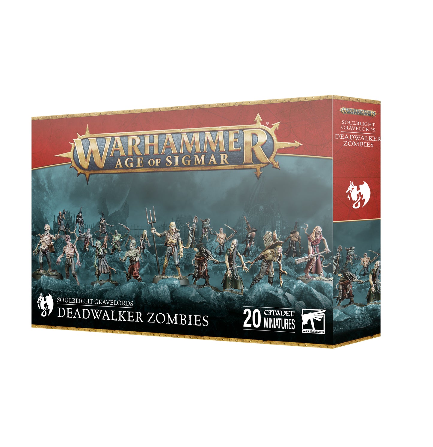 Warhammer Age of Sigmar: Soulblight Gravelords Deadwalker Zombies