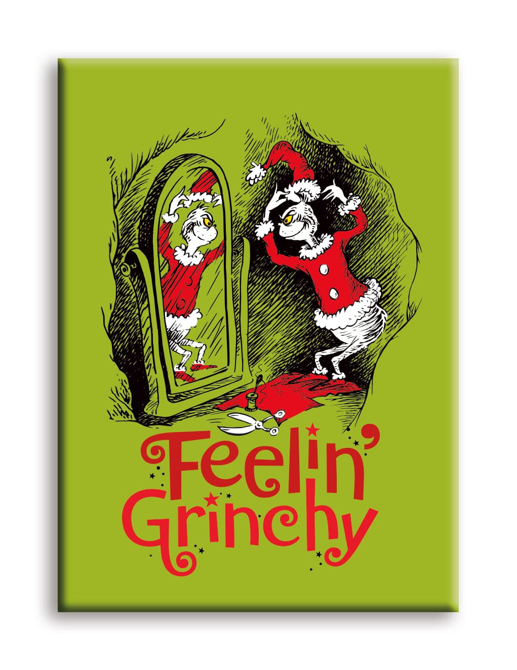 How the Grinch Stole Christmas - Feelin' Grinchy Magnet