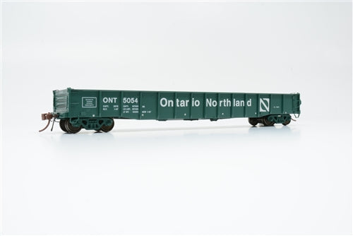 Rapido 50040-5054 HO 52' 6" Mill Gondola Ontario Northland ONR ONT #5054 Teal White Lettering NIB RTR