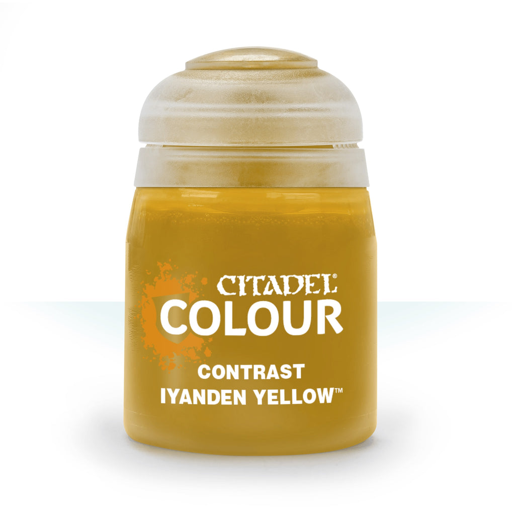 Citadel Colour: Contrast Iyanden Yellow Acrylic Paint 18ml