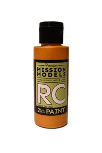 Mission Models MMRC-024 Water-based RC Paint, 2 oz bottle, Pearl Copper