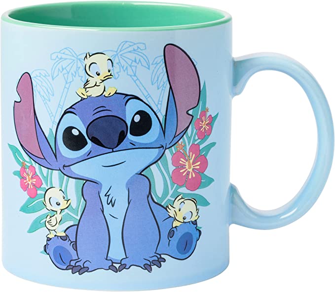 Stitch 20oz Floral Ducks Mug