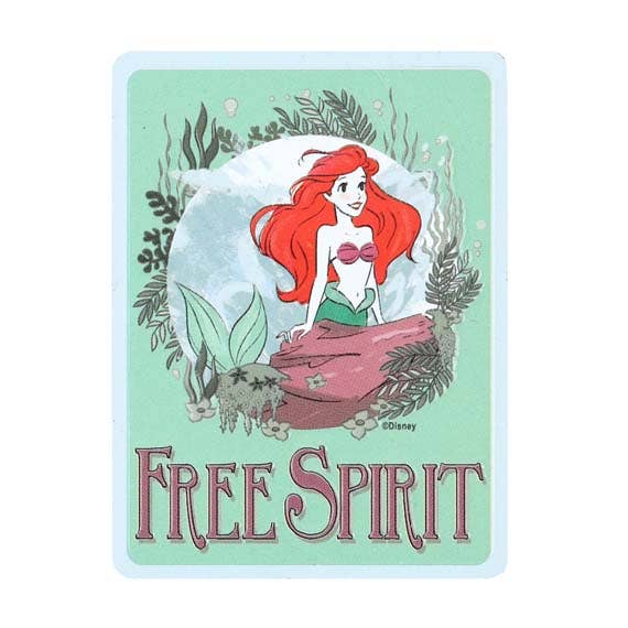 Disney Little Mermaid - Ariel Free Spirit Embossed Metal Magnet