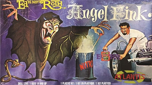 Atlantis H1307 Ed Big Daddy Roth Angel Fink Witch Plastic Model Kit NIB