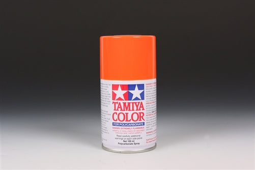 Tamiya Color For Polycarbonate PS-7 Orange Spray 100mL