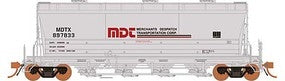 Rapido 133010-6 HO ACF Flexi-Flo Hopper #897885 MDTX Merchants Despatch NIB RTR