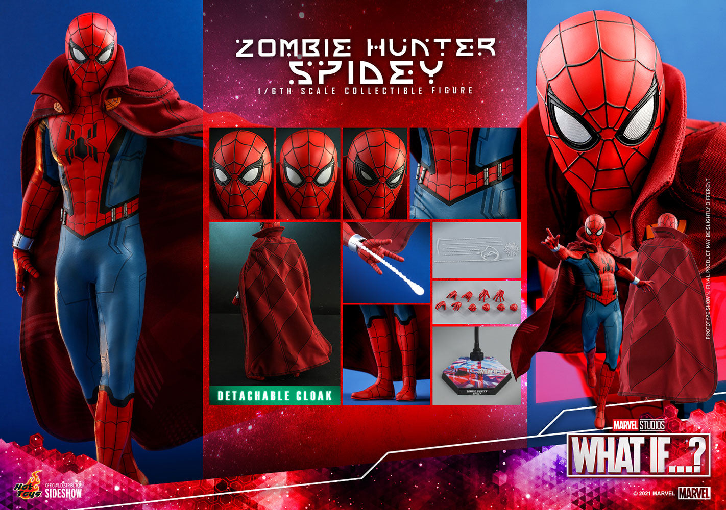 Hot Toys Marvel What If...? - Zombie Hunter Spidey 1/6 Scale Figure