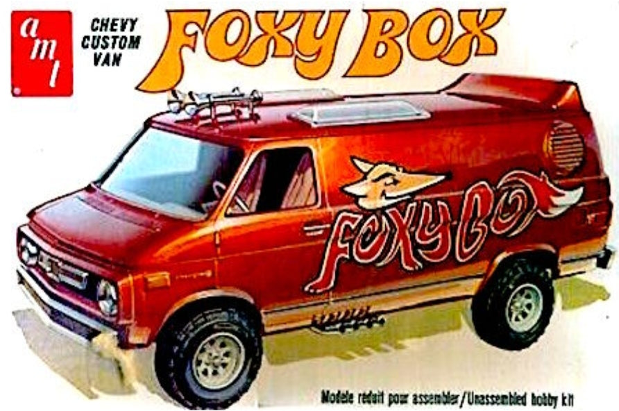 AMT 1975 Chevy Van "Foxy Box" 1/25 Model Kit (Level 2)