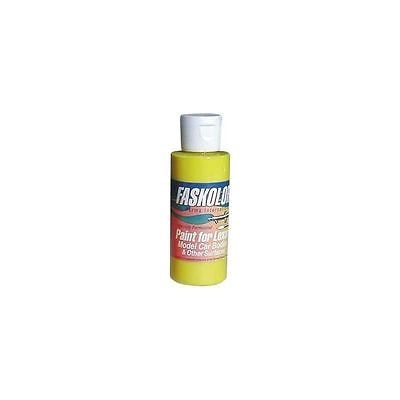 Faskolor 40154 60mL Fasescent Yellow Paint for Lexan