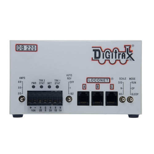 Digitrax DB220 Dual 3/5/8 Amp AutoReversing DCC Booster NIB