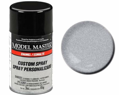 Testors Model Master 2984 Silver Glitter Custom Spray Enamel 3oz (85g) NIB
