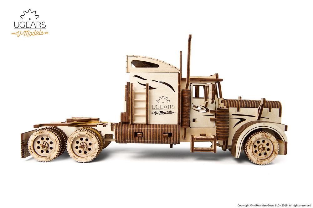 UGears Mechanical Models 70056 Heavy Boy Truck VM-03 Mechanical Wood Model Kit NIB