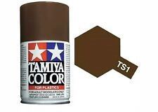Tamiya 85001 Tamiya Color For Plastics TS-1 Red Brown 100mL NIB