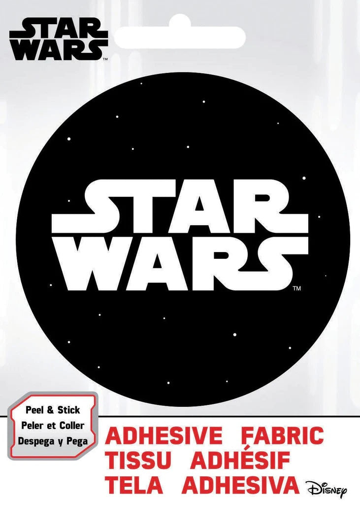 Ad-Fab - Star Wars Logo 3" Adhesive Fabric Badge