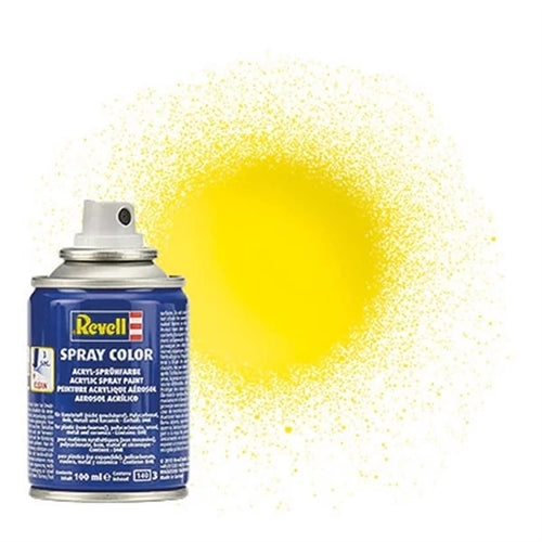 Revell 34112 Yellow Gloss Acrylic Spray 100ml NIB