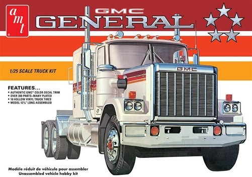 AMT AMT1272 GMC General Truck Tractor 1/25 Plastic Model Kit NIB