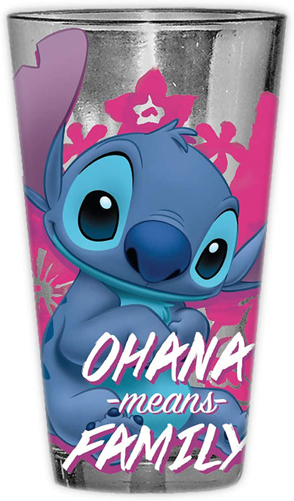 Stitch - Ohana Means Family 16oz Pint Glass