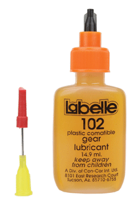 Labelle Industries 102 Plastic Compatible Gear Lubricant with PTFE 1/2oz (14.8mL) NIB