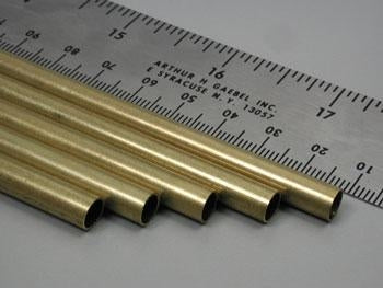 K&S Precision Metals #1149 Round Brass Tube 0.014" x 1/4" x 3' NIB