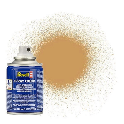 Revell 34188 Ochre Brown Matt Acrylic Spray 100ml NIB