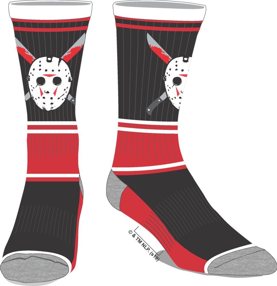 Friday The 13th Block Socks