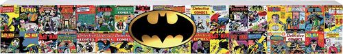 Batman Comics Long Wood Sign