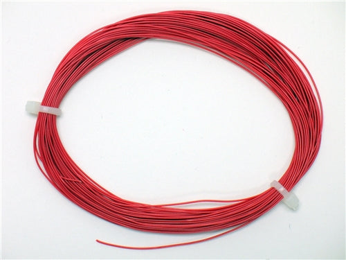ESU 51943 LokSound Red Hi-Flex Wire .6mm AWG36 10m Long NIB