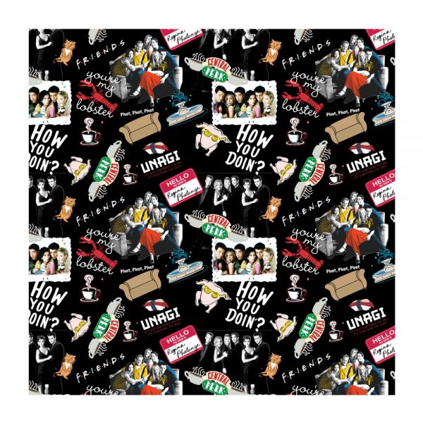 Friends Collage Bandana