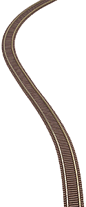 Atlas 2000 N Code 55 Flex Track w/ Nickel-Silver Rail & Brown Ties 30" (76.2cm) Pkg of 10 NIB