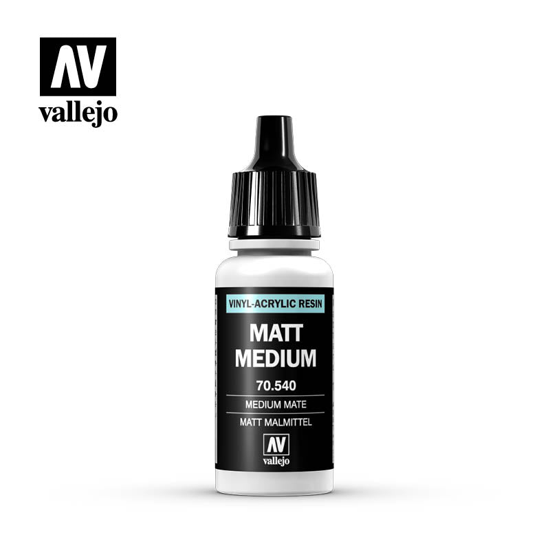 Vallejo 70540 Matt Medium Acrylic 17mL NIB