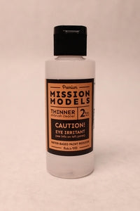 Mission Models MMA-002 RC Paint 2 oz bottle Thinner / Reducer