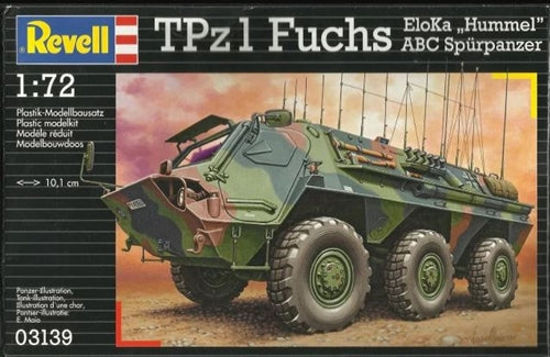 Revell Germany 03139 TPz1 Fuchs ABC Spurpanzer 1/72 Scale Plastic Model Kit NIB