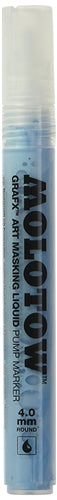 Molotow 728.002 Grafx Art Masking Liquid Pump Marker 4.0mm Round Tip NIB