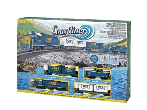 Bachmann 00734 HO Coastliner Train Set CSX Transportation NIB RTR