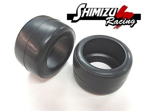 Shimizu Racing PS-0571 Front Soft Slick Tire With Insert (F1) (2) NIB
