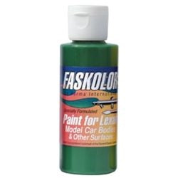 Faskolor 40305 60mL Faslucent Green Paint for Lexan