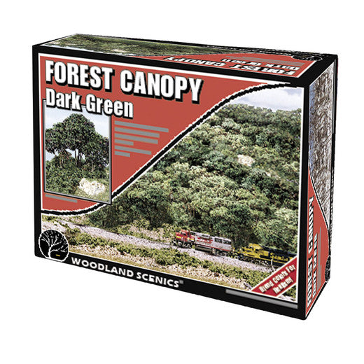 Woodland Scenics F1662 Forest Canopy Dark Green Kit NIB